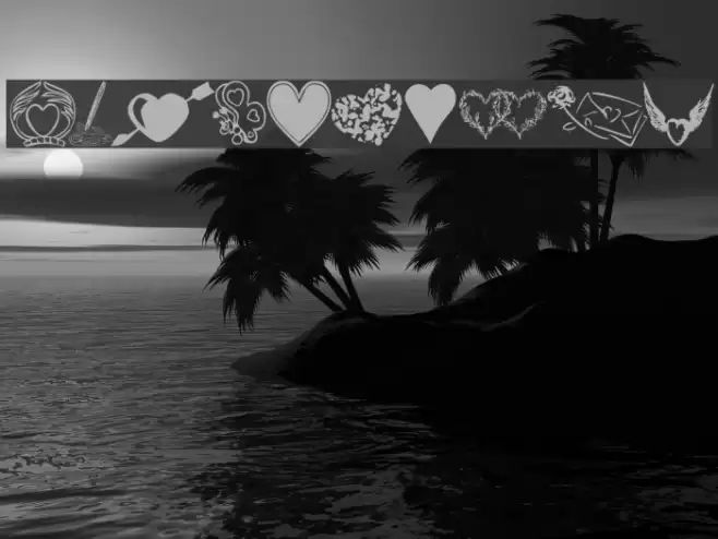 KR Heartily Font examples