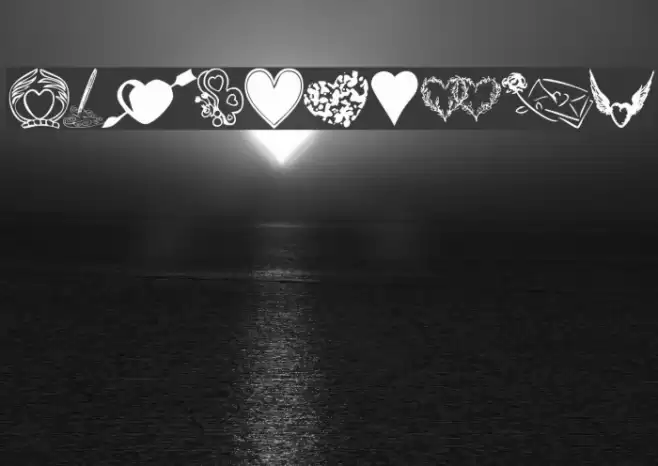 KR Heartily Font examples