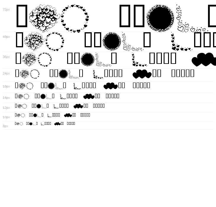 KR Hearts Galore Waterfall
