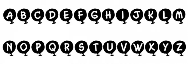 KR Helium Schriftart Groß
