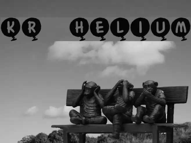 KR Helium Font examples