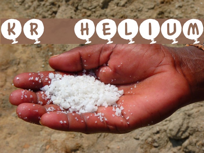 KR Helium Font examples