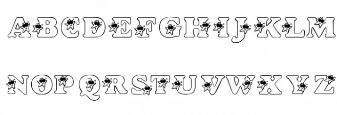 KR Hip Star Font OTHER CHARS