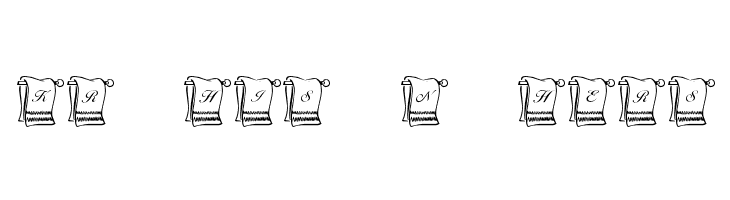 KR His N Hers Font