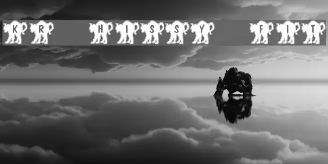 KR Hissy Fit Font examples