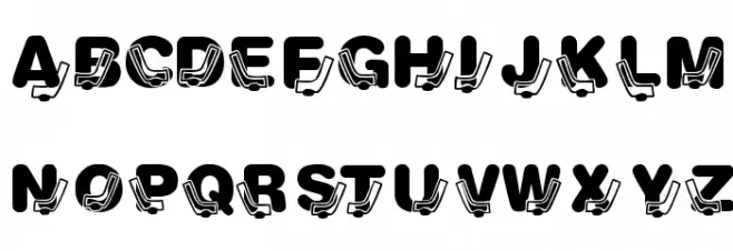 KR Hockey Fun फ़ॉन्ट लोअरकेस