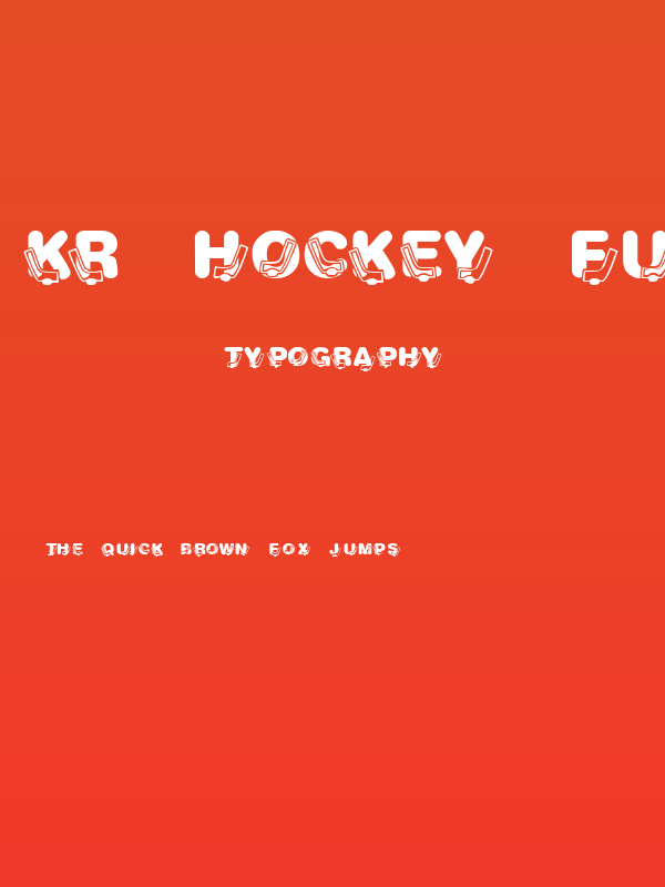 KR Hockey Fun Poster
