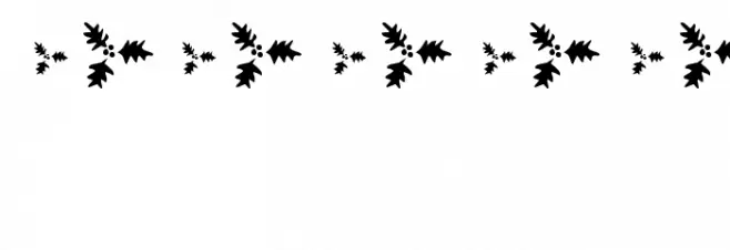 KR Holly Font OTHER CHARS