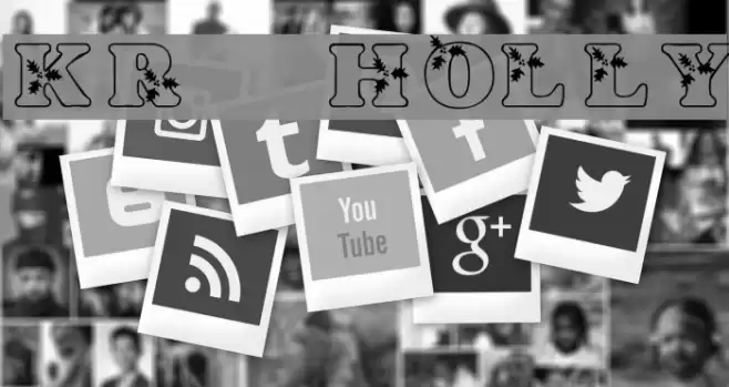 KR Holly Font examples