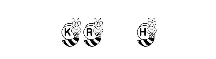 KR Hunnybee Font