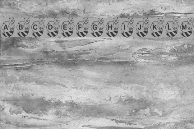 KR Hunnybee Font examples