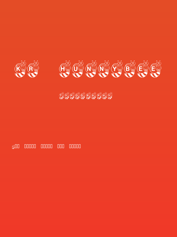 KR Hunnybee Poster