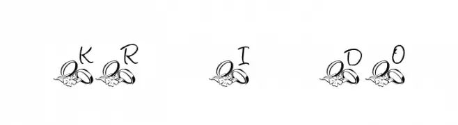 KR I Do!  Frei Schriftart Herunterladen