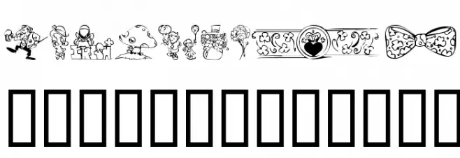 KR Irish Kat 2 Schriftart Groß