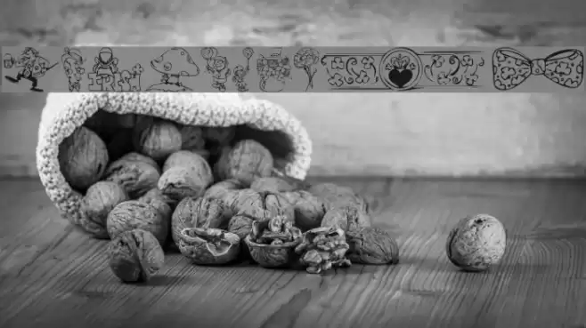 KR Irish Kat 2 Font examples