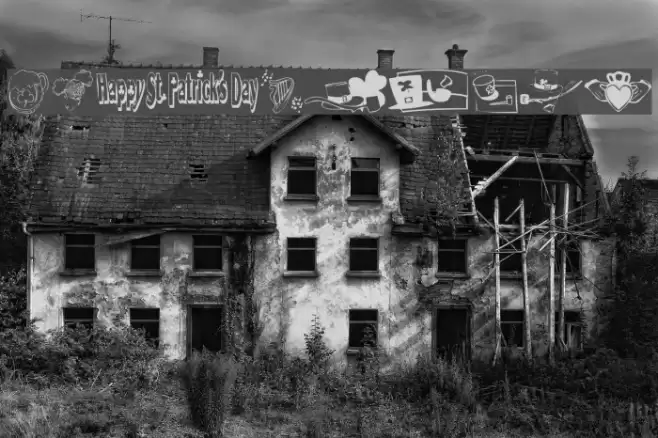 KR Irish Kat 5 Font examples