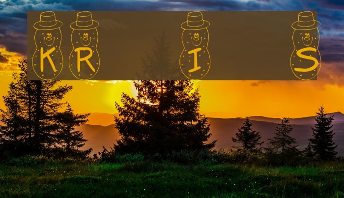 KR Irish Spudman Font examples