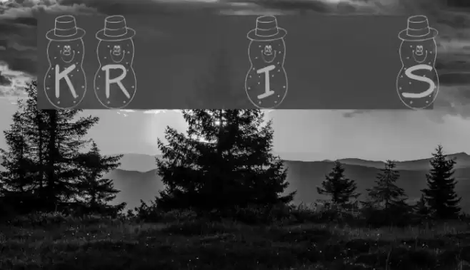 KR Irish Spudman Font examples