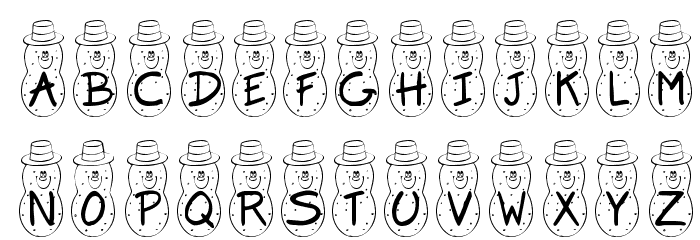 KR Irish Spudman Font LOWERCASE