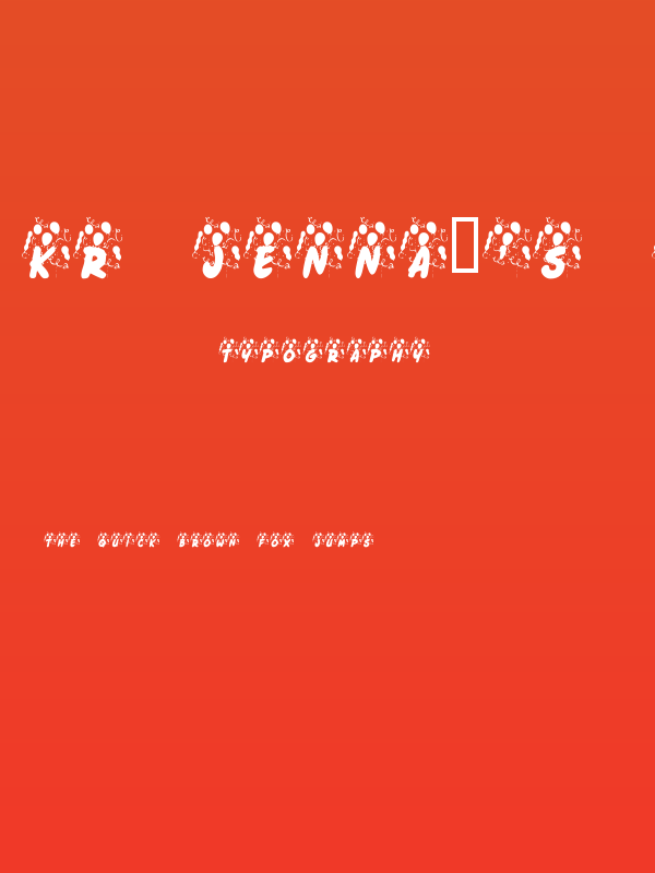 KR Jenna's Party Poster