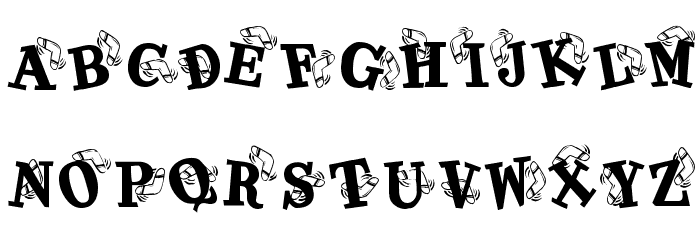 KR Kaboomerang Font OTHER CHARS