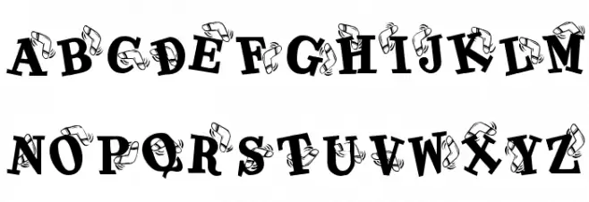 KR Kaboomerang Font Litere mari