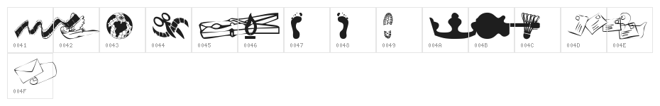 KR Katlings Eleven Character Map