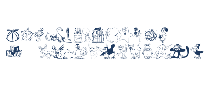 KR Katlings Nine Lowercase