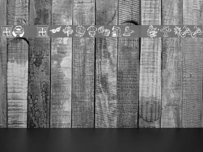 KR Katlings Three Font examples