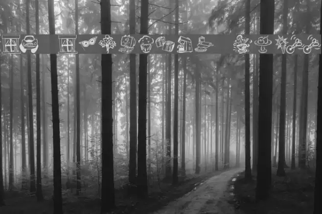 KR Katlings Three Font examples