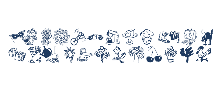 KR Katlings Three Lowercase