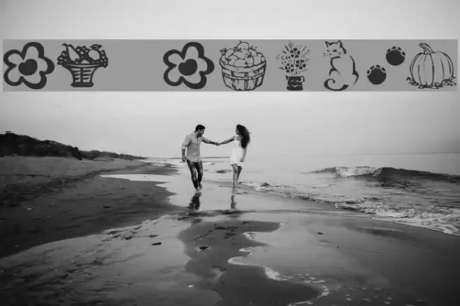 KR Katlings Font examples