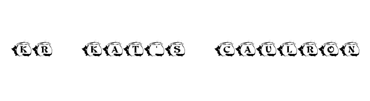 KR Kat's Caulron Font