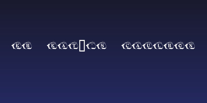 KR Kat's Caulron Social Header