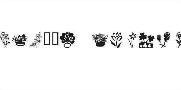 KR Kat's Flowers 4 Logo