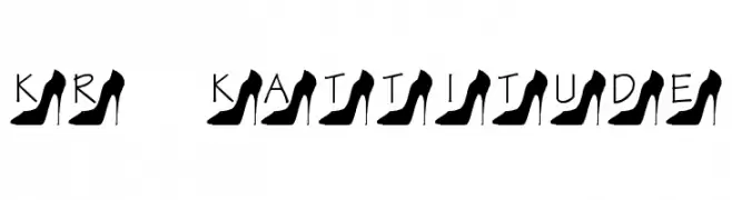 KR Kattitude  Frei Schriftart Herunterladen