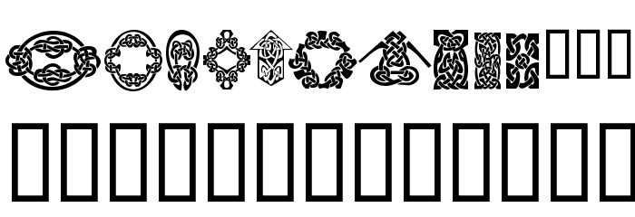 KR Keltic Five Font OTHER CHARS