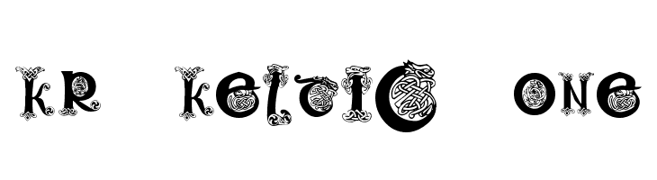 KR Keltic One  Скачать бесплатные шрифты