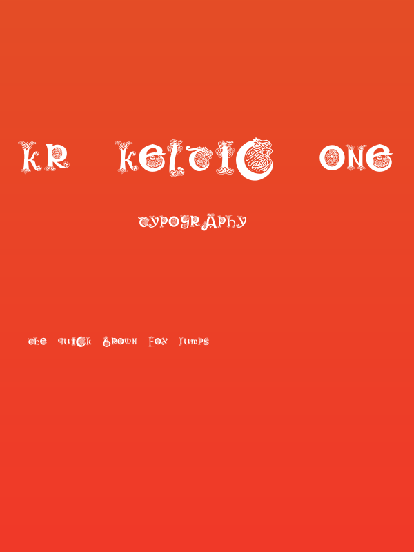 KR Keltic One Poster