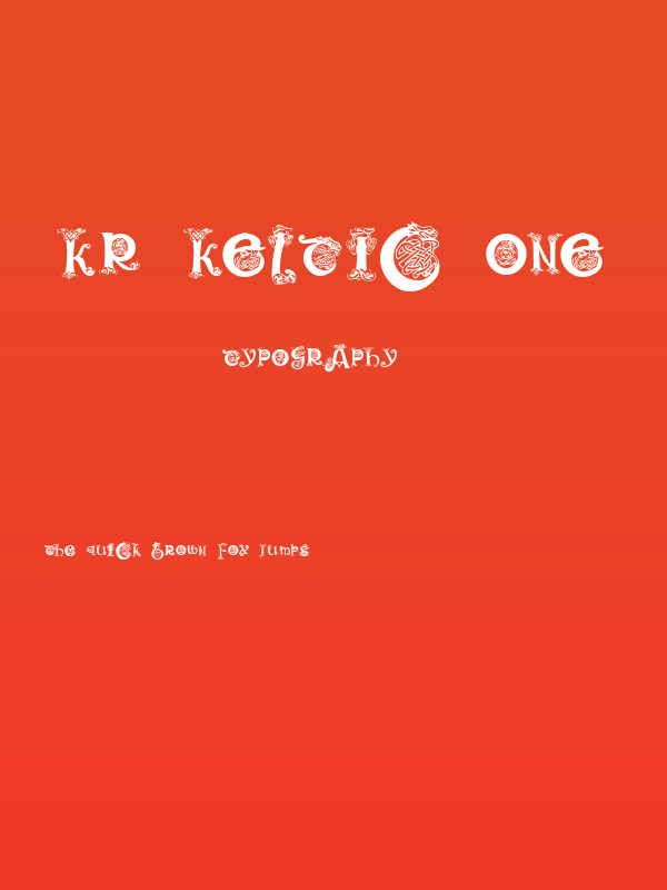 KR Keltic One Poster