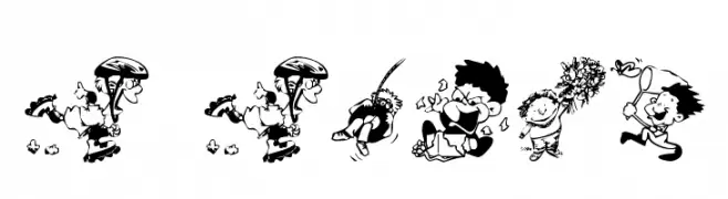 KR Kidlets  Frei Schriftart Herunterladen