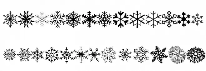 KR Kinda Flakey Font OTHER CHARS