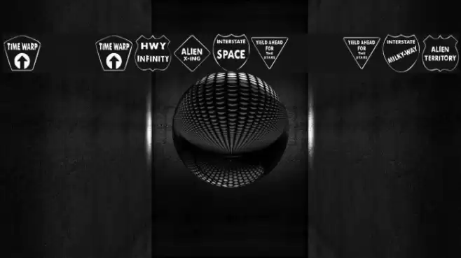 KR Kinda Spacey Font examples