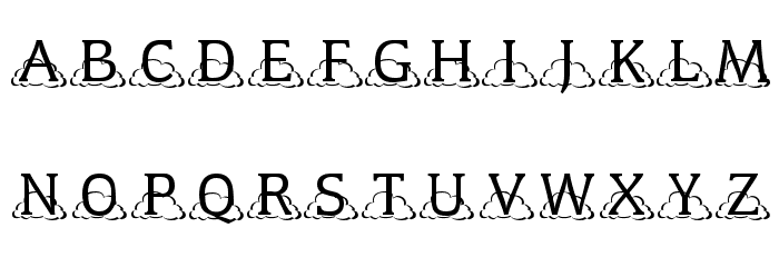 KR Kloudy Font OTHER CHARS