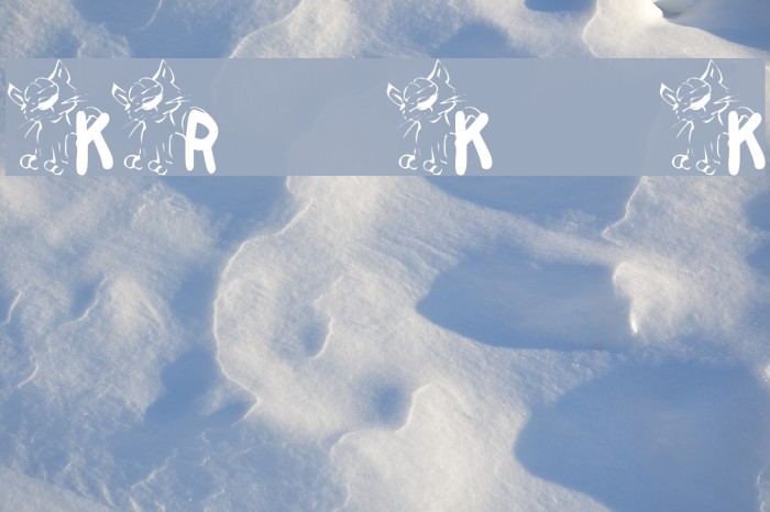 KR Krazy Kat Font examples