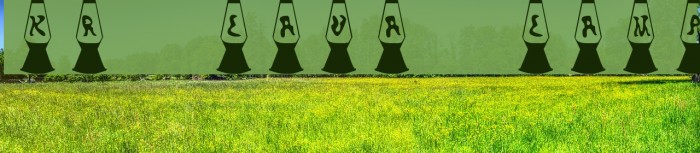 KR Lava Lamp Font examples