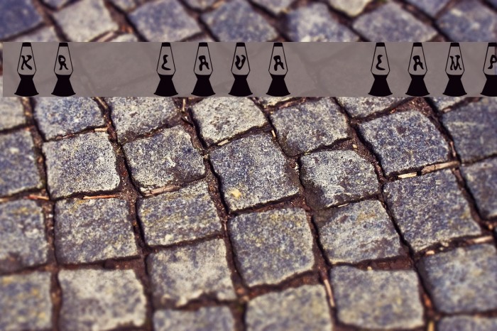 KR Lava Lamp Font examples