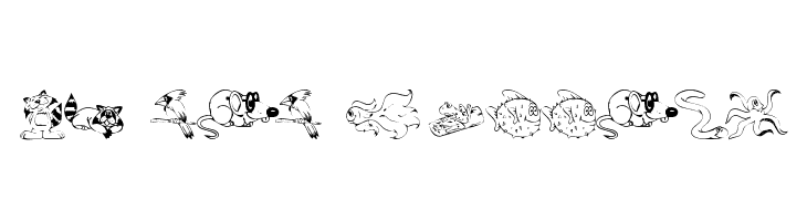 KR Lil Buddies  font caratteri gratis