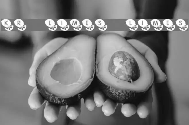 KR Lime's Limes! Font examples