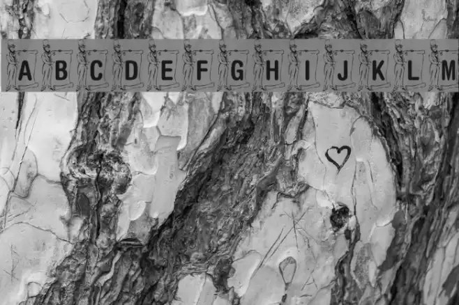 KR Lincoln フォント examples